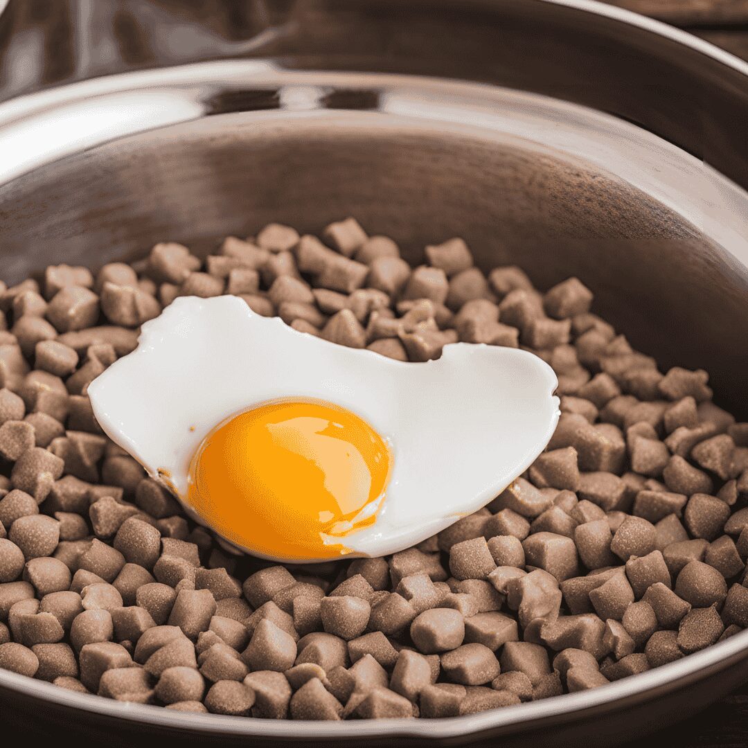 Cracked Raw Egg Over Dog Food: Top Facts about it